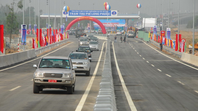 Thông xe đường cao tốc TP Hồ Chí Minh – Long Thành – Dầu Giây